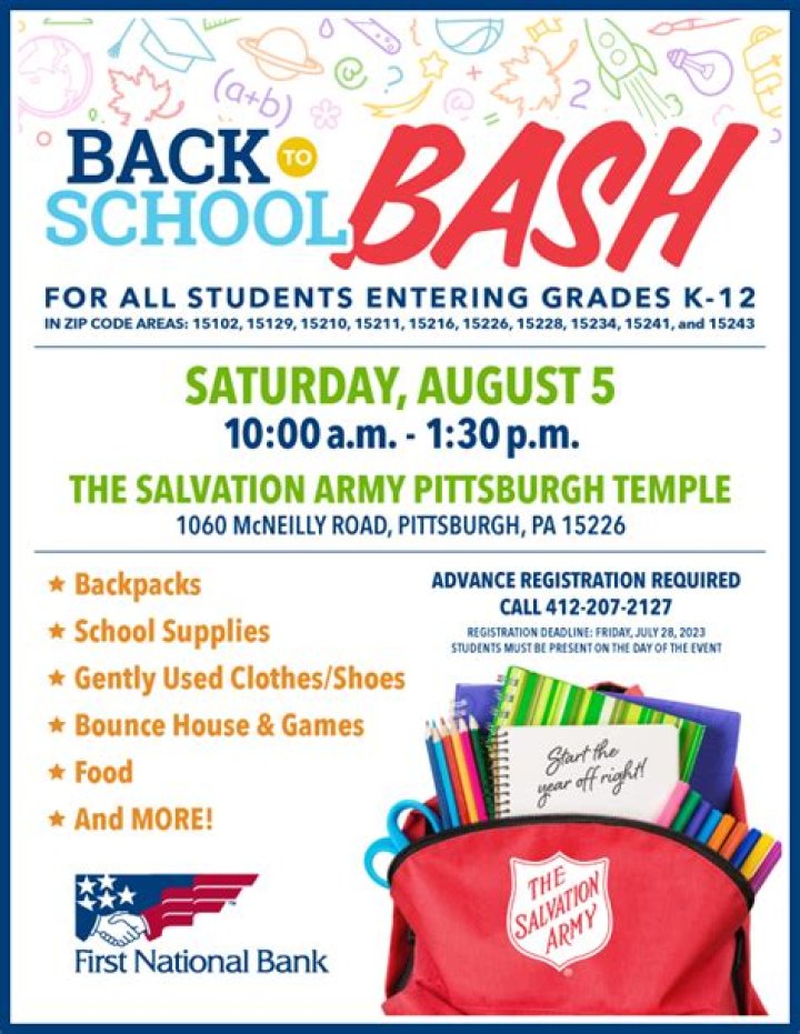 Back To School Bash - The Salvation Army Boys & Girls Club of Shreveport