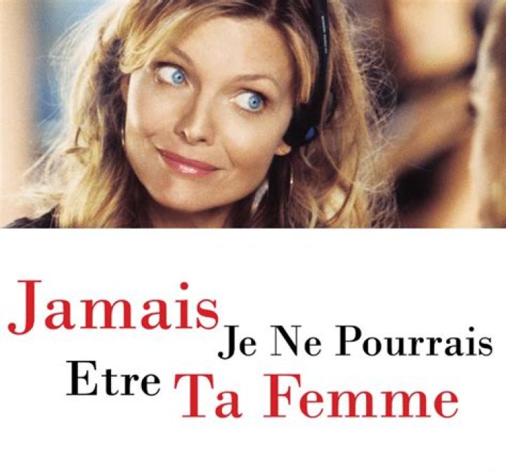 Jamais je ne pourrais être ta femme