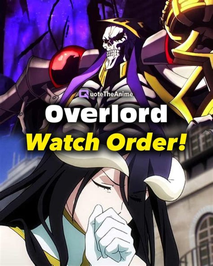 Overlord Watch Order: How to Watch Overlord in Order