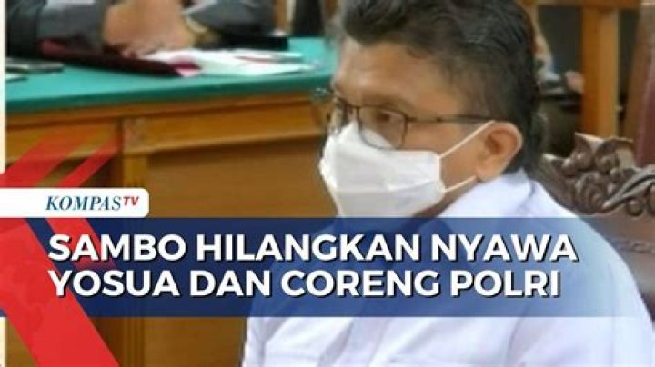Sambo Hilangkan Nyawa Yosua dan Coreng Polri